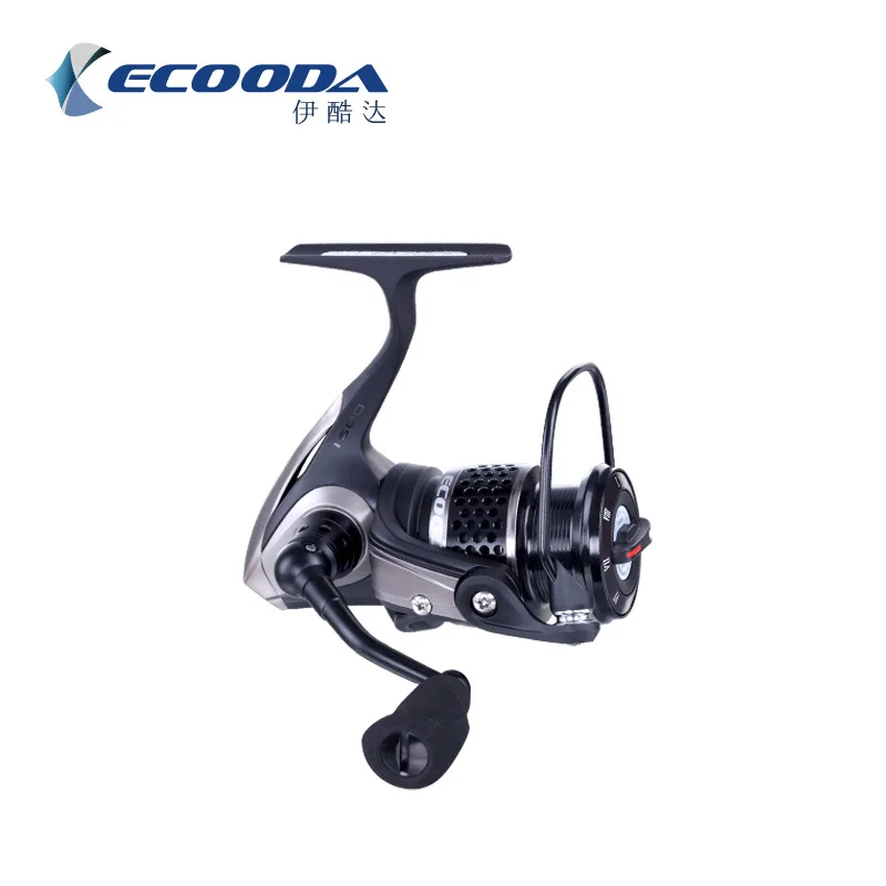 ECOODA Black Hawk II 1500-5000 металлическая катушка спиннинга для морской рыбалки/Пресноводная лодка рок-бас приманка для ловли на крючок