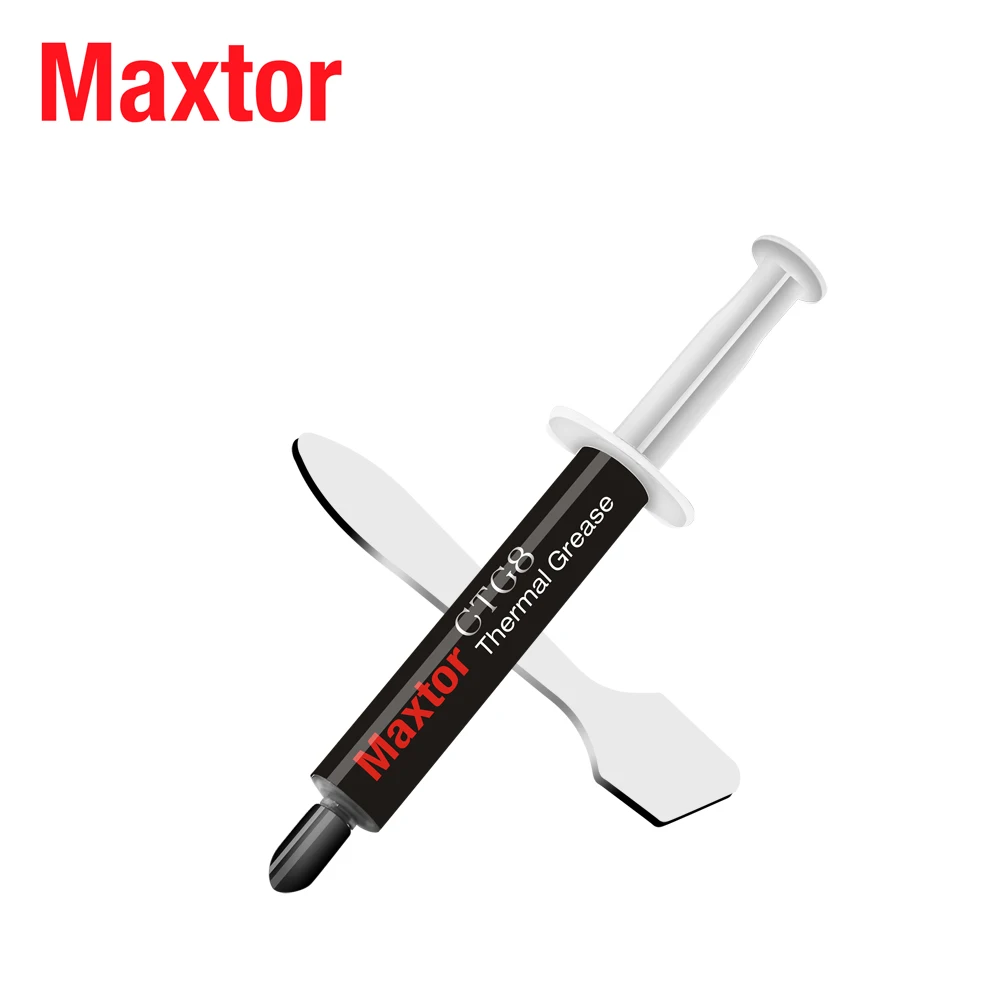 

Maxtor CTG8 High Performance Thermal Paste 12.8W/m-k Laptop PC Motherboard Desktop CPU GPU Cooler Pad Phone Heat Sink Grease
