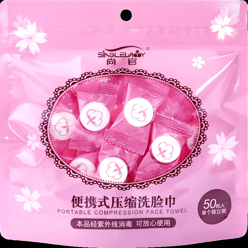 50 100 шт. одноразовые салфетки для лица из мягкого хлопка|Ватные изделия снятия