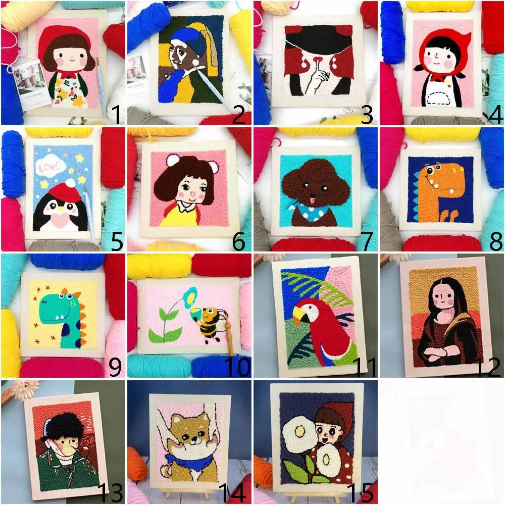 Набор для вышивания иглами рукоделия