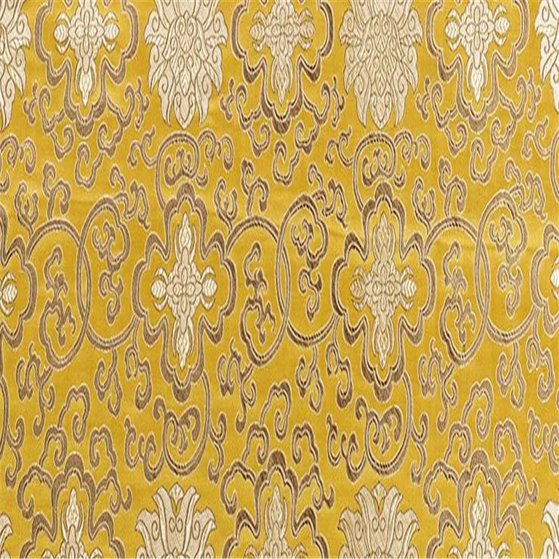 Жаккардовая полиэфирная ткань лучшие продажи модным дизайнерским узором парча