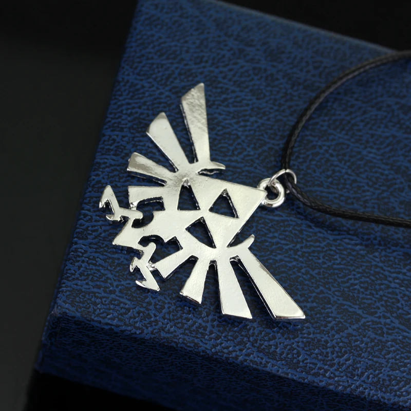 Аниме игра Легенда о ожерелье кулон Triforce простые женские и мужские ожерелья