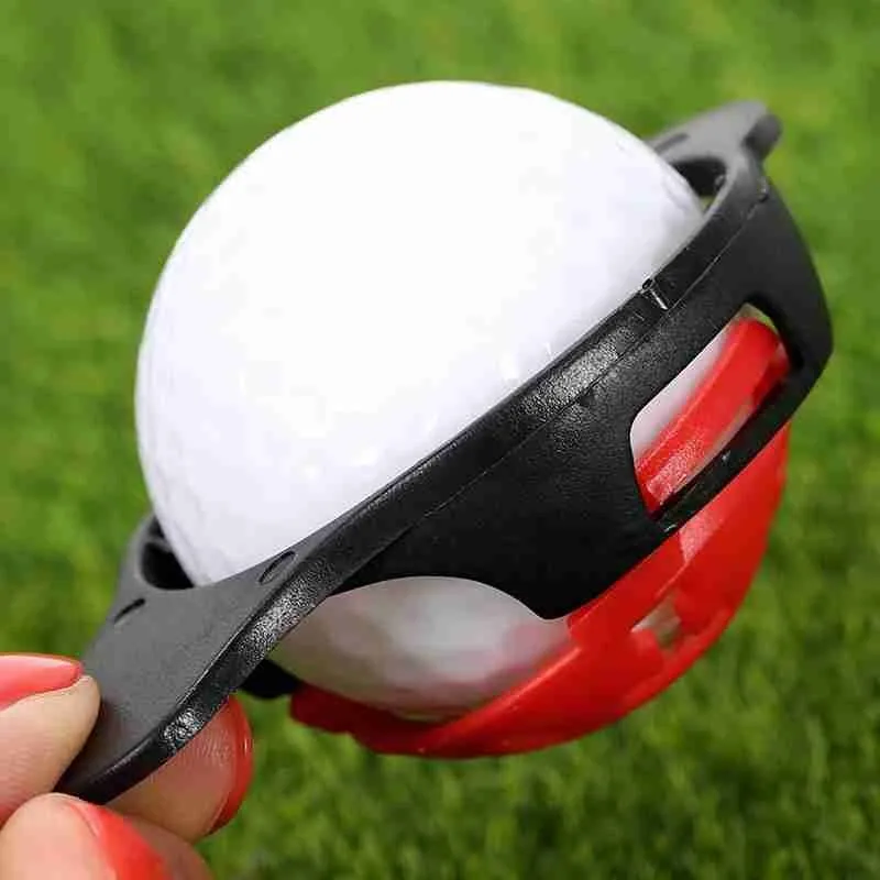 

6pcs Hollow Golf Painter Template Red Black Golf Ball Line Liner Marker Pen Drawing Alignment Marks Tool Equipment Accessories