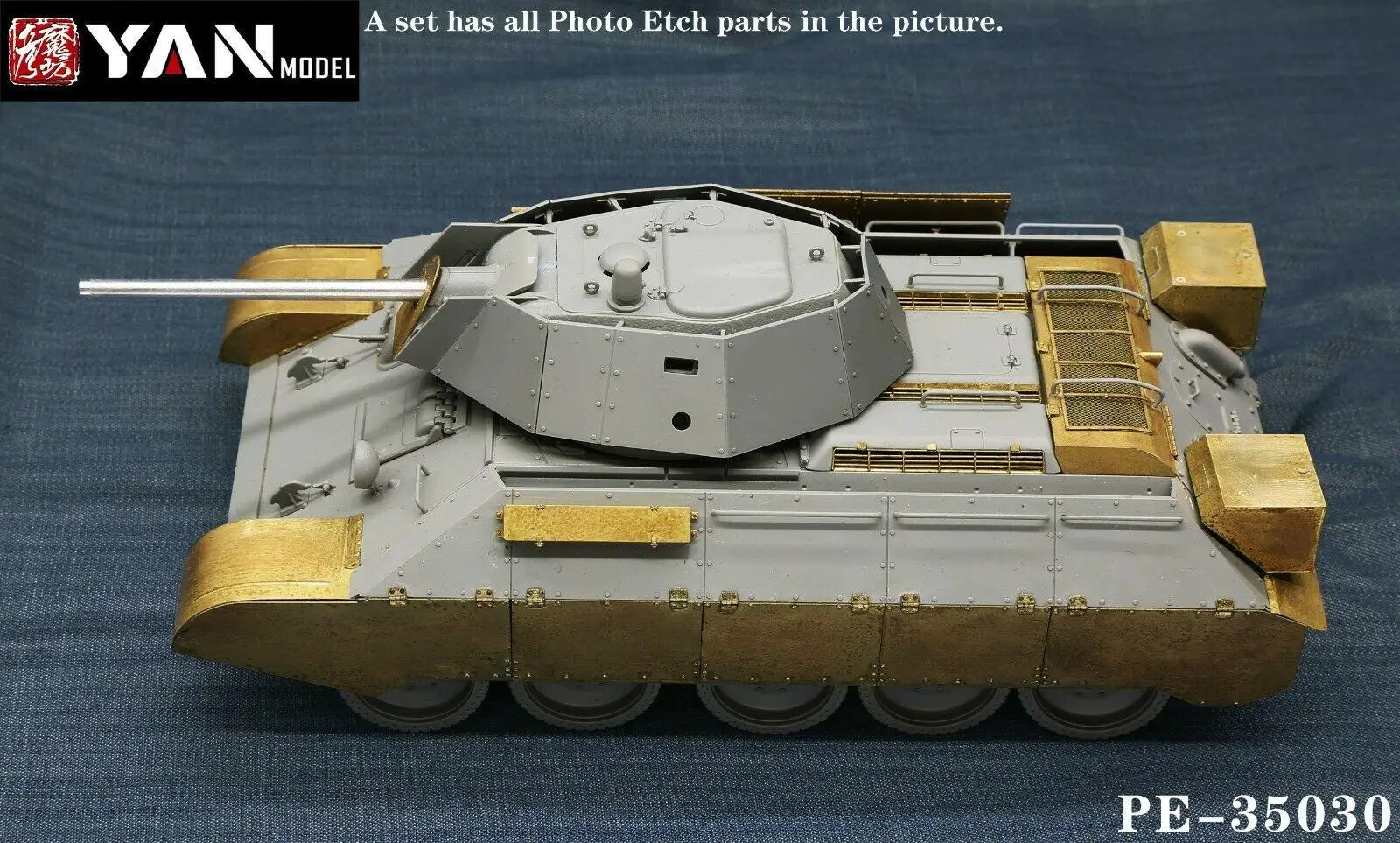 Yan модель PE-35030 1/35 шкала T-34/76 набор деталей для разметки границы BT-009 | Игрушки и