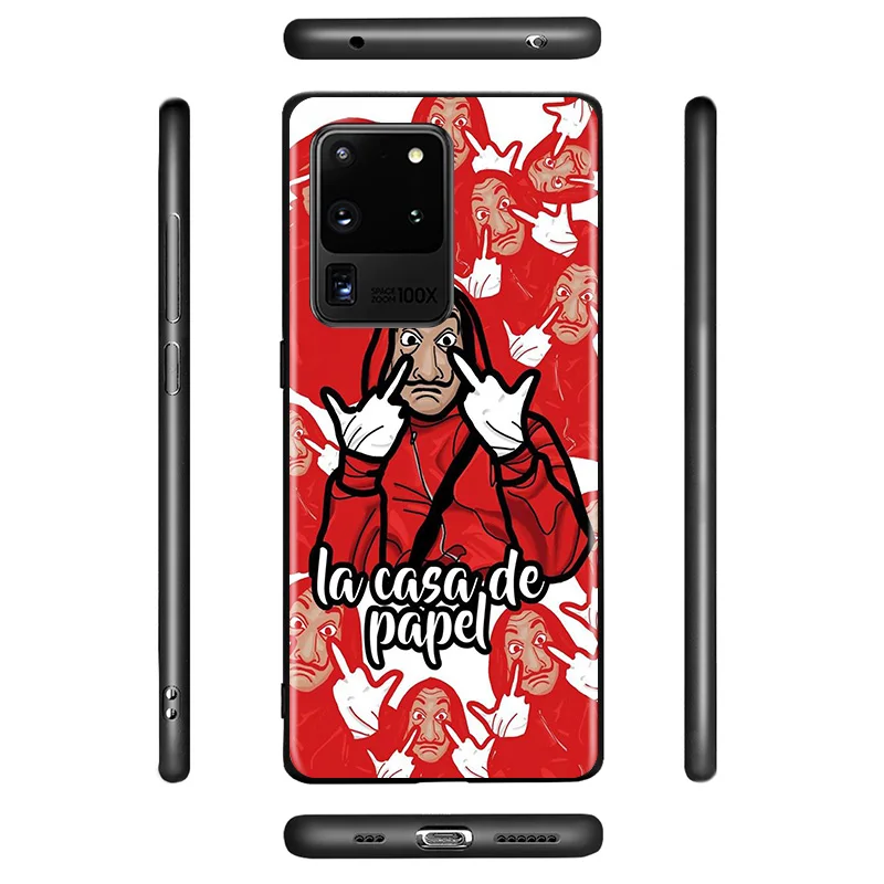 

Spain TV Money Heist House of Paper For Samsung Galaxy A01 A11 A12 A21 A31 A41 A42 A51 A71 A91 A32 A52 A72 A02S Phone Case