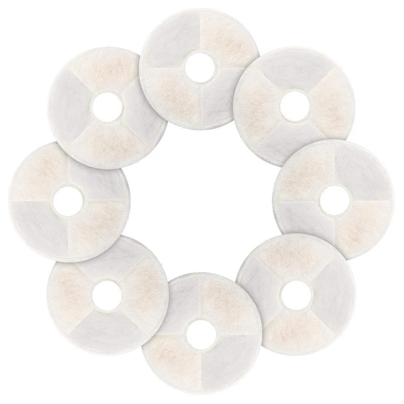 Запасные фильтры из углерода для домашних животных Fountain 8 упаковок