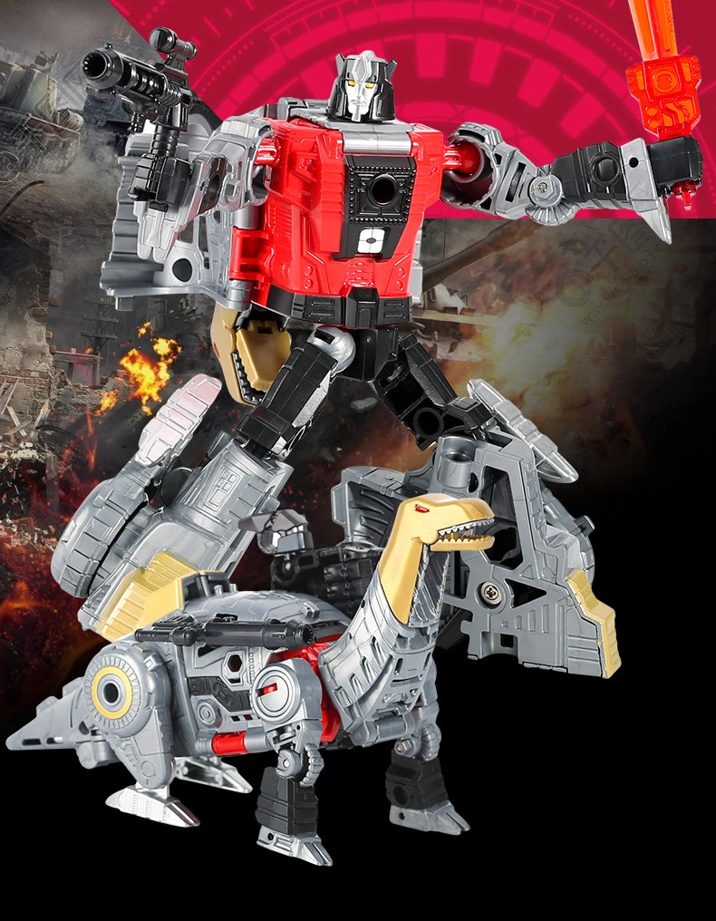 BMB BPF G1 трансформация фигурка Dinoking Volcanicus Grimlock Slag Sludge Snarl Swoop Slash Dinobot 5в1 игрушка-робот