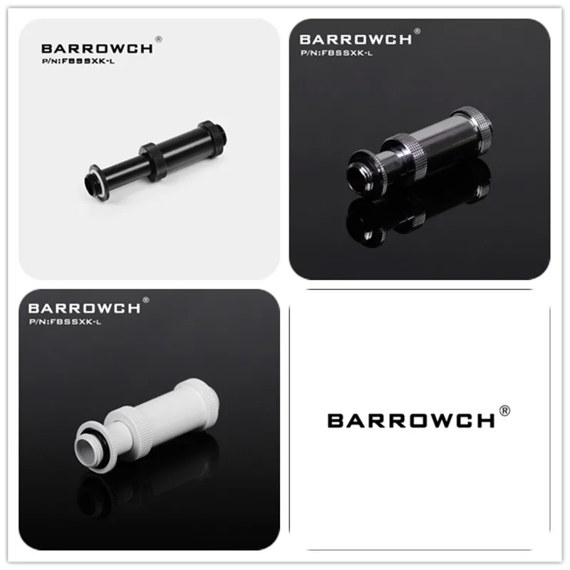 Установка расширения Barrowch Dual G1/4 ''Регулируемая Aqua Link труба для GPU блока (16 22 мм 31