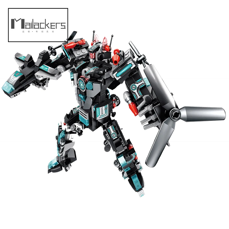 

Mailackers Creative Mecha 12 IN 1 Deformation Robot Car Aircraft Model Boys Plane Transforming Collection Toys For Kids Adult