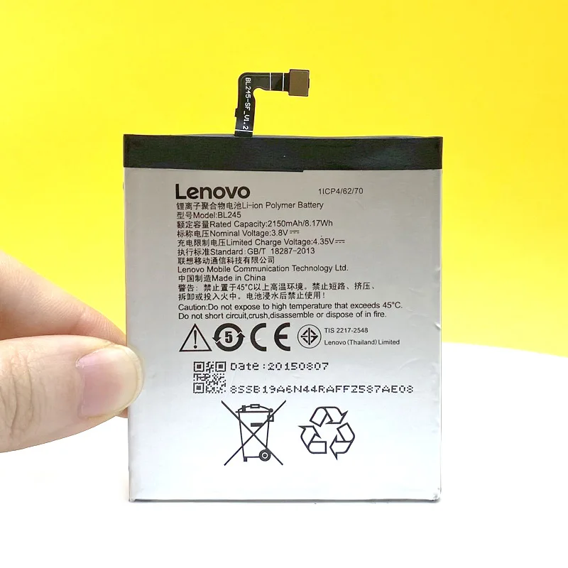 WISECOCO 2019 новый оригинальный 2150 mAh Замена Батарея для lenovo S60A S 60a Pro смарт мобильный