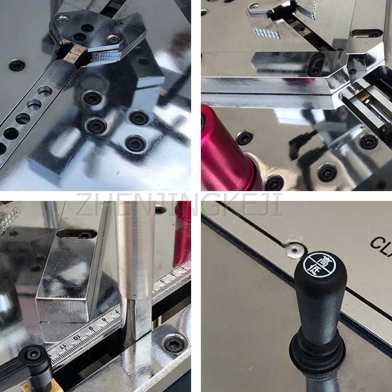 

Manual Photo Frame Nailing Machine Cross Stitch Picture Frame Mount Seamless Hardwood Solid Wood Pine Angle Cutter Equipment