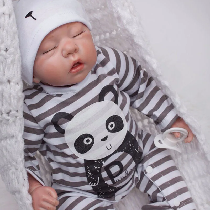 

Reborn boy baby dolls 20"50cm soft silicone reborn baby doll real newborn Bebes reborn menino bonecas child gift toy doll