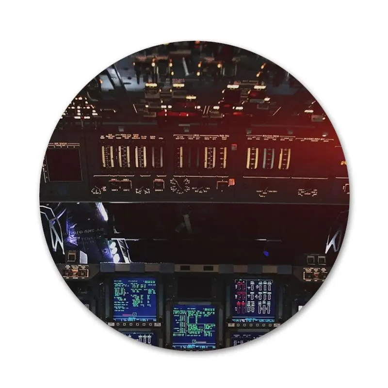 Ночных полетов B737 самолета значок брошь заколка аксессуары для одежды рюкзак