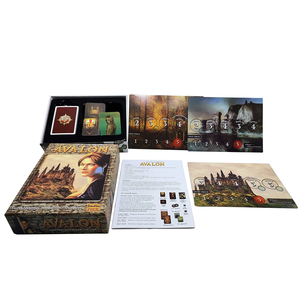 Игра АВАЛОН. Сопротивление Автономная игра семейная Интерактивная настольная на