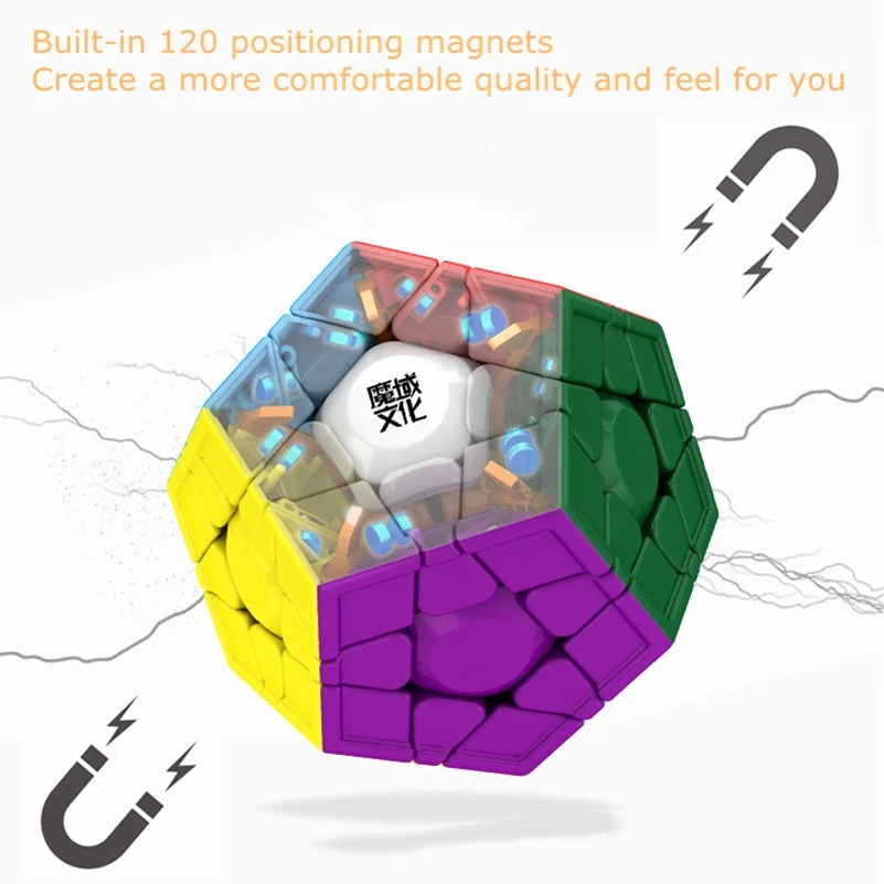 MOYU AOHUN WR M Магнитный магический куб Megaminxeds 12 Сторон 3x3x3 кубик рубика скоростной