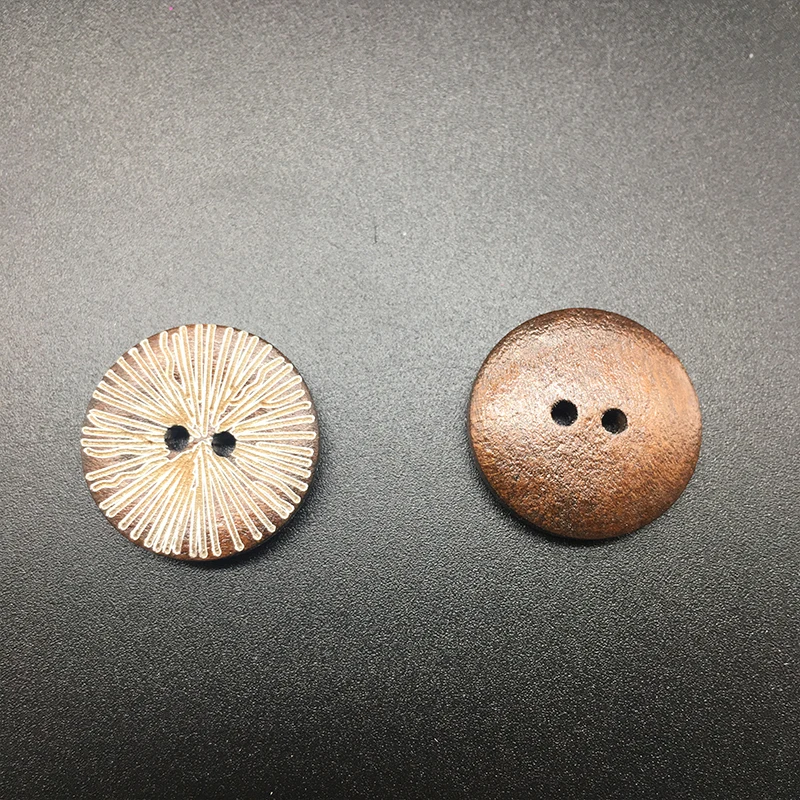 XINGDONG смешанные винтажные деревянные пуговицы Скрапбукинг пошив ремесло 20 мм