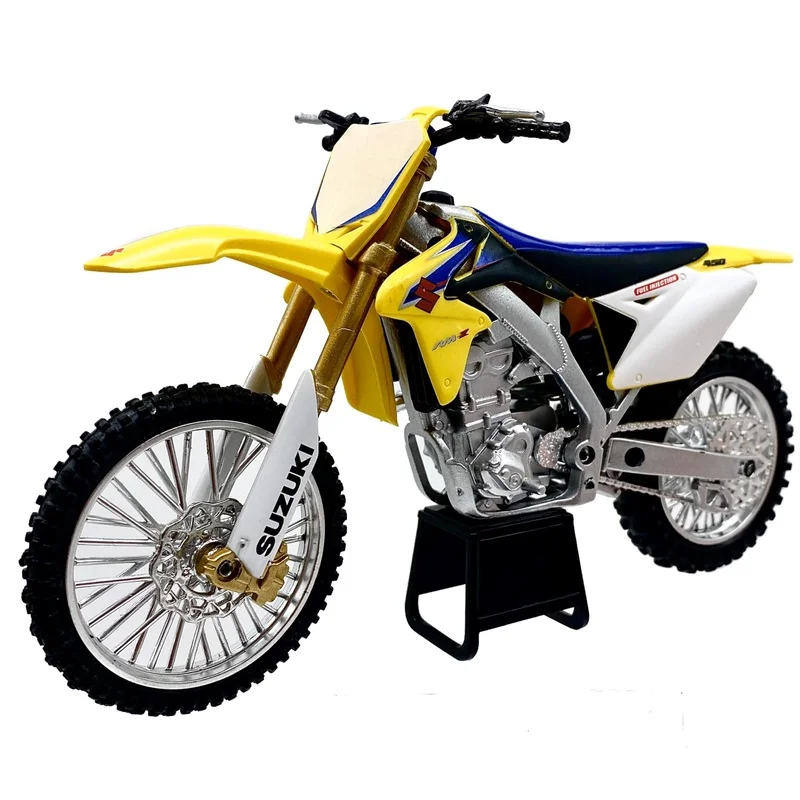

1:12 литая модель автомобилей SUZUKI RM-Z 18 см внедорожный Горный мотоцикл из сплава модель мотоцикла украшения для коллекции автомобилей