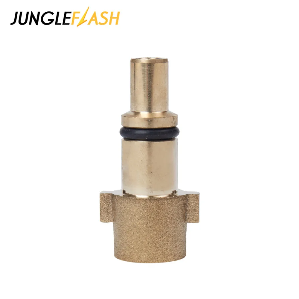

JUNGLEFLASH High Pressure Washer Adapter For Nilfisk For Snow Foam Lance Foam Generator Gun Car Washer Connector