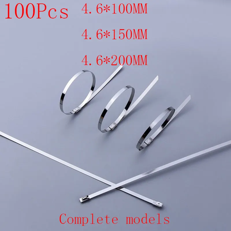 

Металлическая стяжка из нержавеющей стали, самоблокирующаяся кабельная стяжка, инженерная связь, фиксация, материал 304, устойчивость к высо...