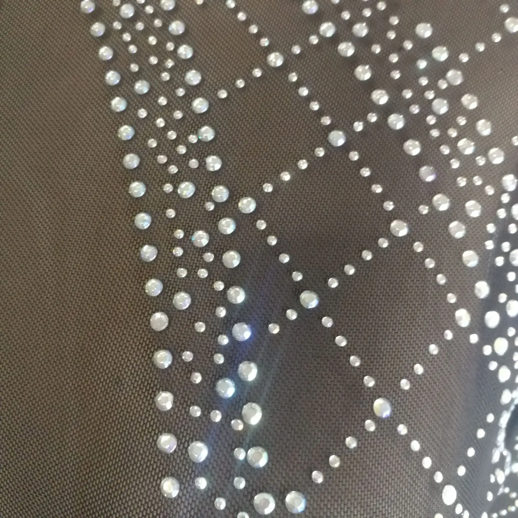 

Sparkly Silver Rhinestones See Through Bodysuit Club Bar Leotard DJ Singer Stage Wear Sexy Female Pole Dance Performance Costume