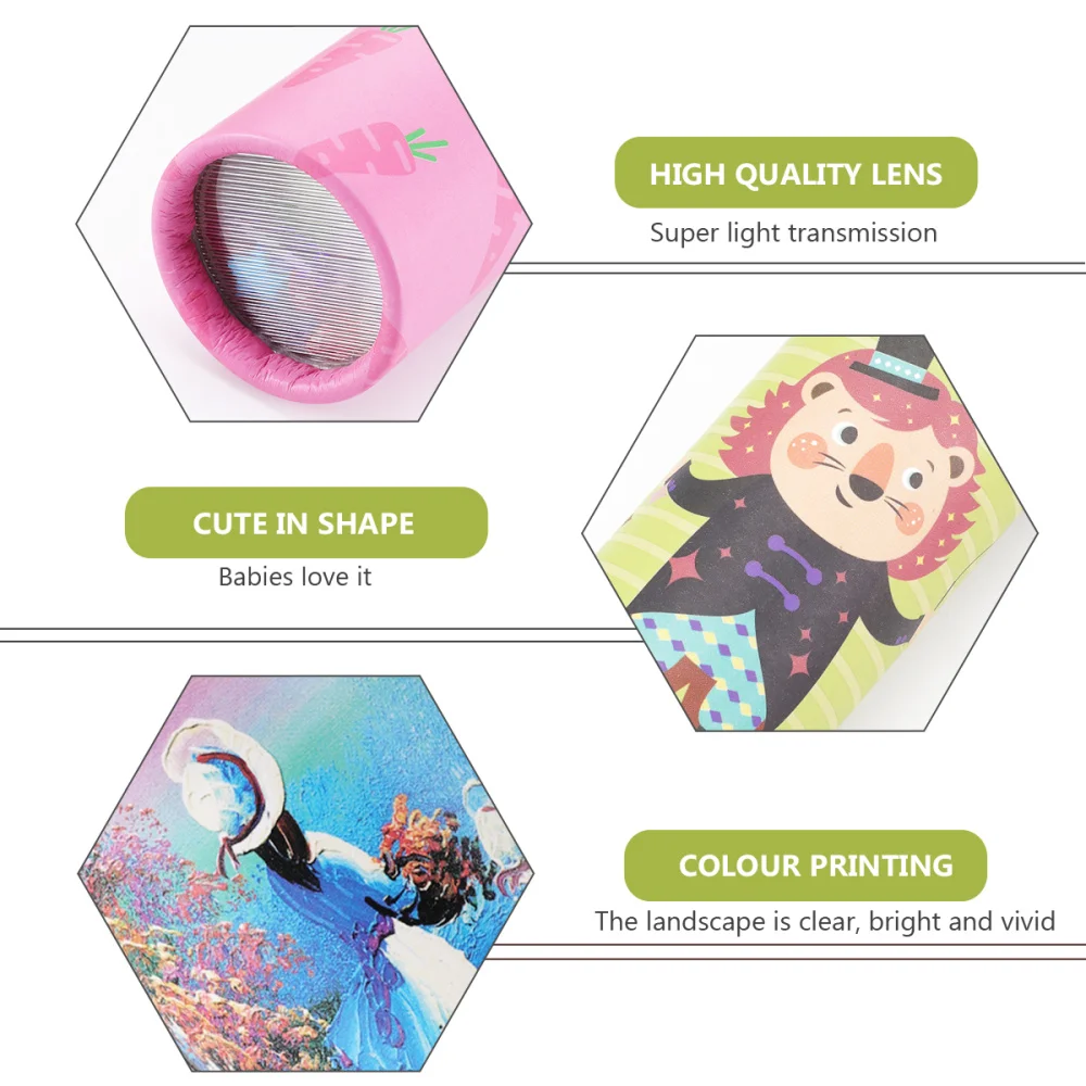 

4pcs Parent-child Interactive Kaleidoscope Creative Kids Educational