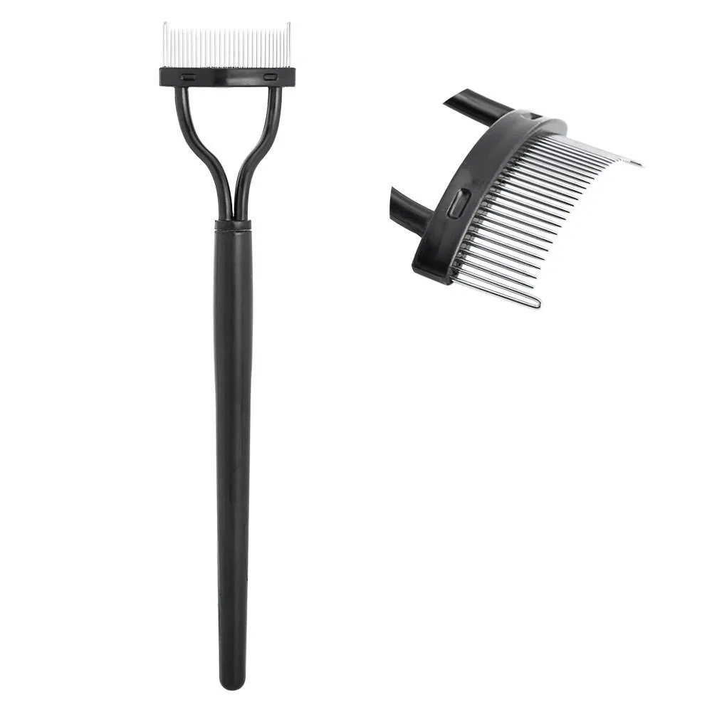 Разделитель ресниц для тушь подтягивающая завиток металлическая кисть