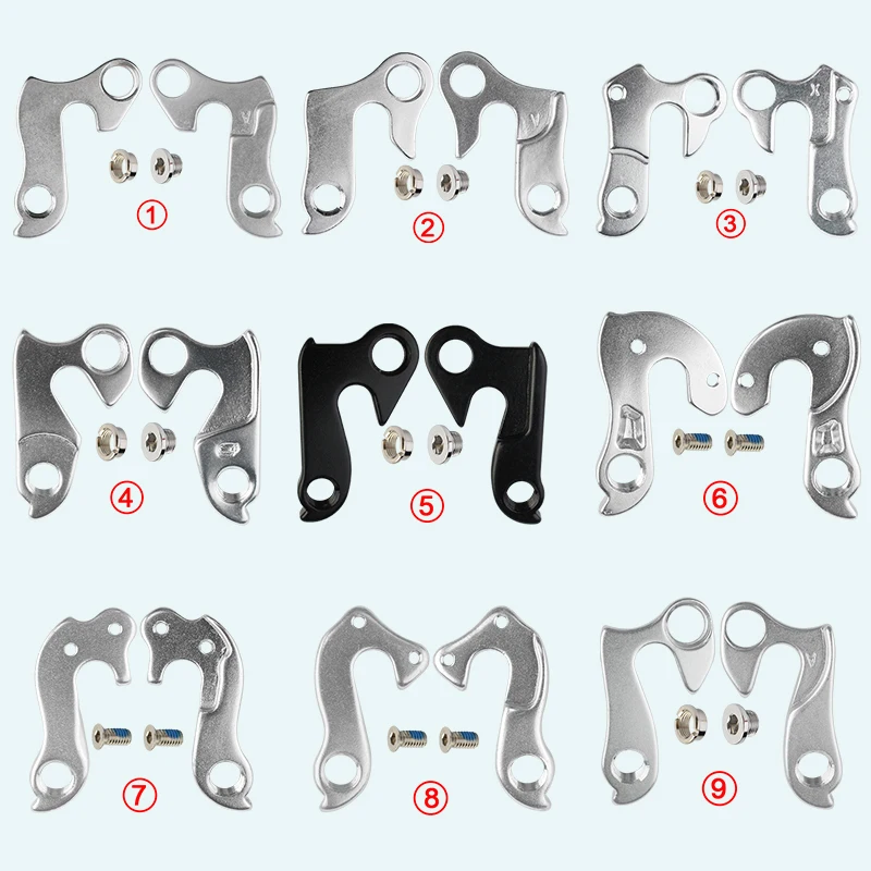 1 шт. с винтами подвесной крючок заднего переключателя передач для горного