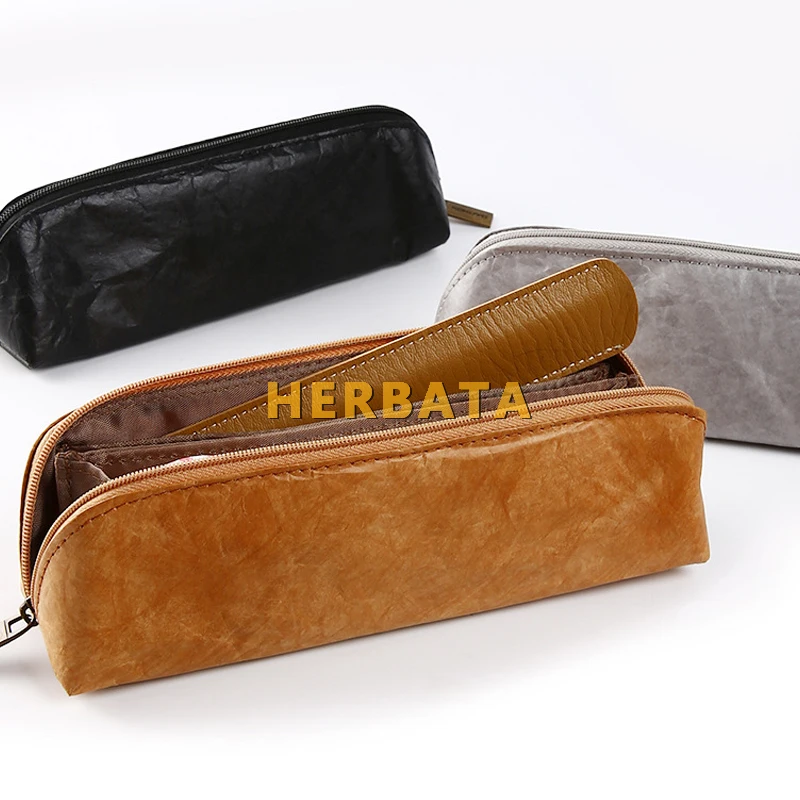 Простой креативный пенал в стиле ретро с большой вместимостью японском