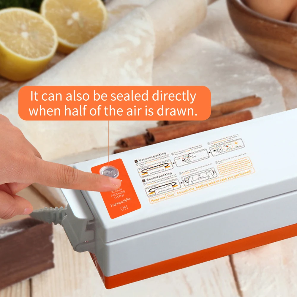 Самый лучший вакуумный упаковщик еды FUNHO 110 В-220 в Sous Vide вакуумная упаковочная