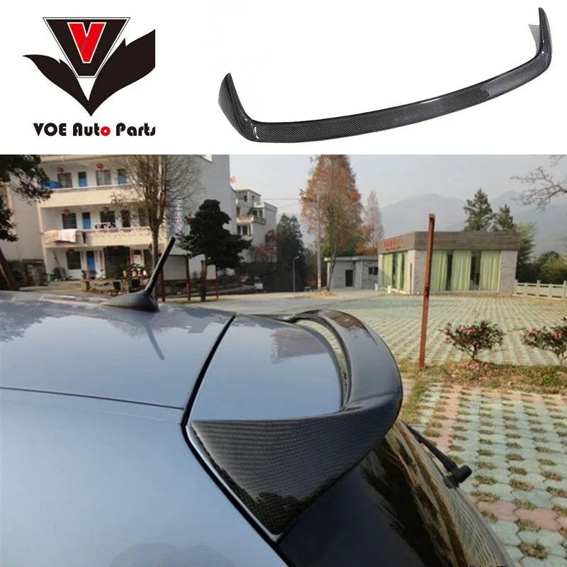 

E87 стильный спойлер для заднего крыла багажника из углеродного волокна переменного тока для BMW 1-серии E87 2008-2013