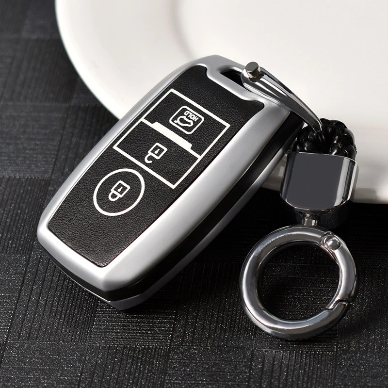 Цинковый сплав + светящийся автомобильный чехол для дистанционного ключа Kia Rio
