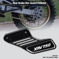 xrv 750 africatwin cnc motorcycle left and right rear brake disc guard potector for honda xrv750 africa twin all years 2022 2021