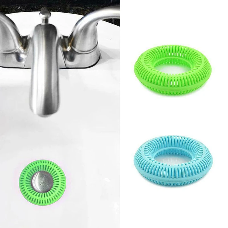 

Sink Drain Filter Bathtub Hair Catcher Stopper Trapper Drain Hole Filter Strainer For Bathroom Kitchen Toliet Accesories Gadgets