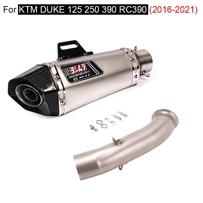 Система выхлопных газов для мотоцикла KTM RC390 DUKE 390 125 250 2016 2017 2018 2019 2020 2021 на