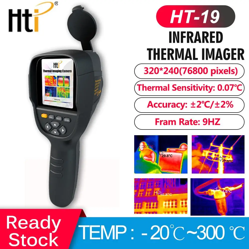 Hti портативный инфракрасный Термальность Imager HT 19 цифровой детектор Камера HD
