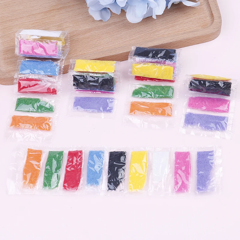 Набор для рисования песком 9 цветов 45 шт. = 5 упаковок раскраска детские игрушки