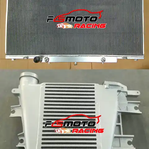 Алюминиевый радиатор для Nissan Safari патруль GU ZD30 Y61 1997 л DTi дизельный внедорожник на 2007-RHD или с улучшенным интеркулером