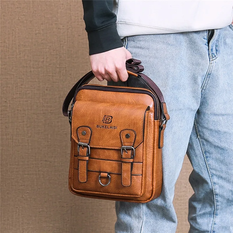 Сумка-мессенджер из искусственной кожи в стиле ретро винтажная 2021 |