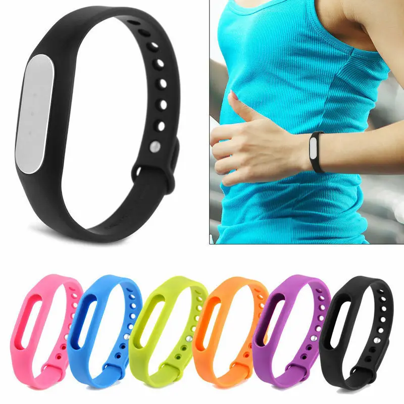 Ремешок на запястье для Xiaomi Mi Band 2 силиконовый сменный Браслет женские и мужские