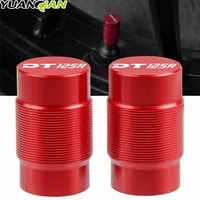 for yamaha dt125r 2000 2004 2001 2002 2003 motorcycle cnc accessorie wheel tire valve stem caps cnc airtight covers dt125 r
