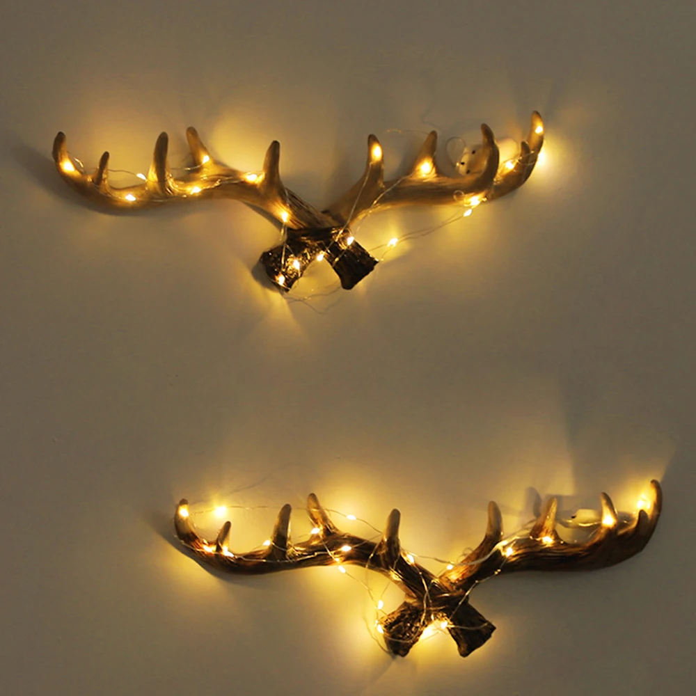 Настенный крючок-вешалка в виде оленя Декоративная вешалка из смолы для одежды