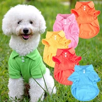 cute pet puppy shirt small dog cat pet clothes costume apparel t shirt