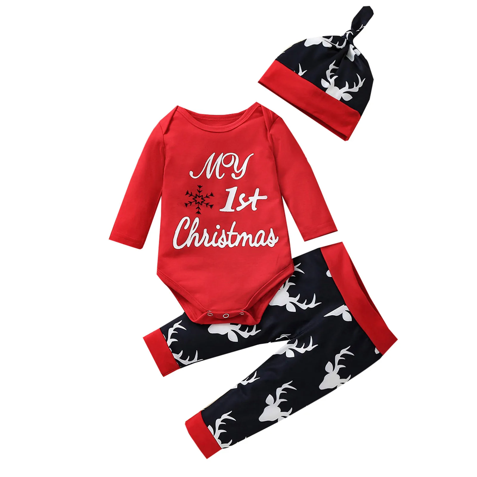 

Комплект одежды Lioraitiin для новорожденных, комплект из 3 предметов, ромпер с длинным рукавом и надписью, с заостренным носком, для мальчиков и ...