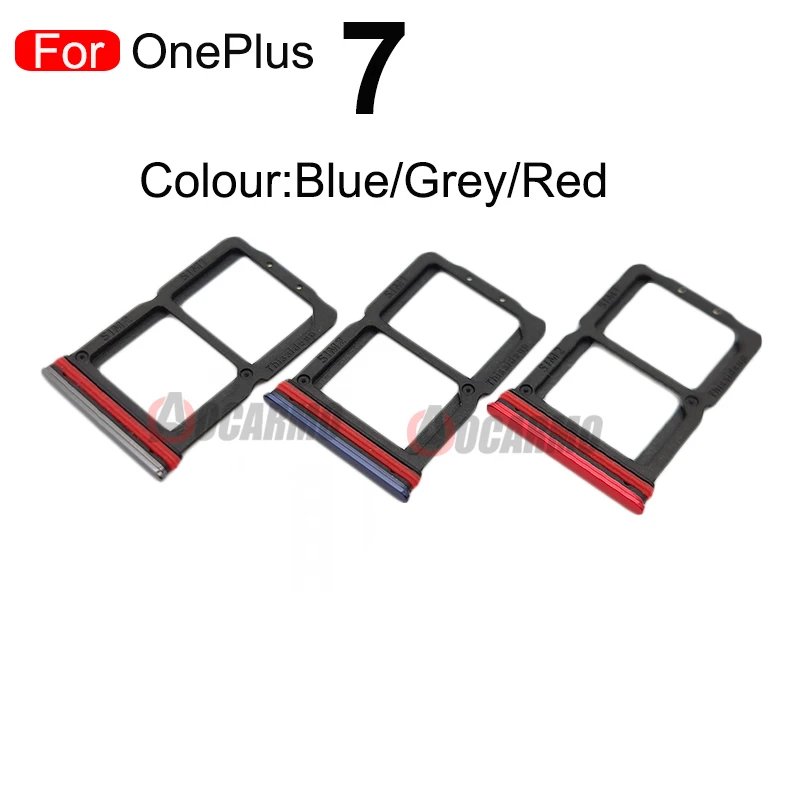 Одна двойная SIM-карта для OnePlus 7 Pro 7T 1 + Nano Sim держатель карт лоток Слот Запасная