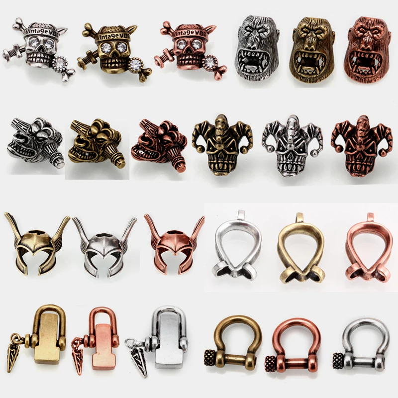 Бусины-разделители для изготовления ювелирных изделий золотые в стиле ретро