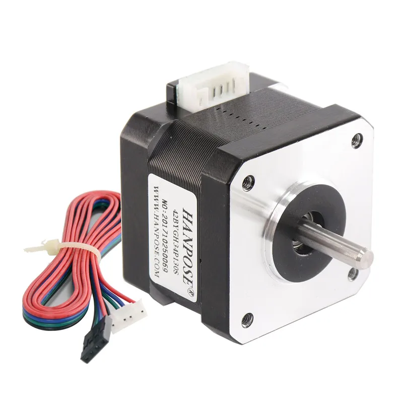 3PCS/lots 17HS3430S 17 Stepper-Motor Nema 3d-Printer 42BYGfor 12VDC 0.4A 2800g.cm 34mm length 4-Lead for CNC | Обустройство дома