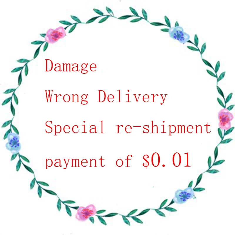 

Damage, wrong delivery, special re-delivery,Bag