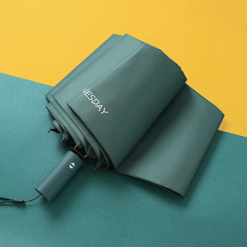 Автоматический складной зонт с защитой от ветра простой прозрачный Солнечный