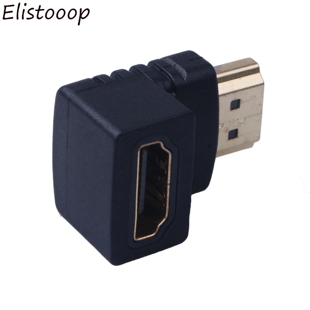 Кабель-адаптер HDMI в конвертер Папа-мама угол 90 градусов для 1080P умный HDTV Xbox 360