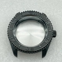 watch parts skx007009 black pvd coated stainless watch case sapphire suitable for nh3536 automatic movement